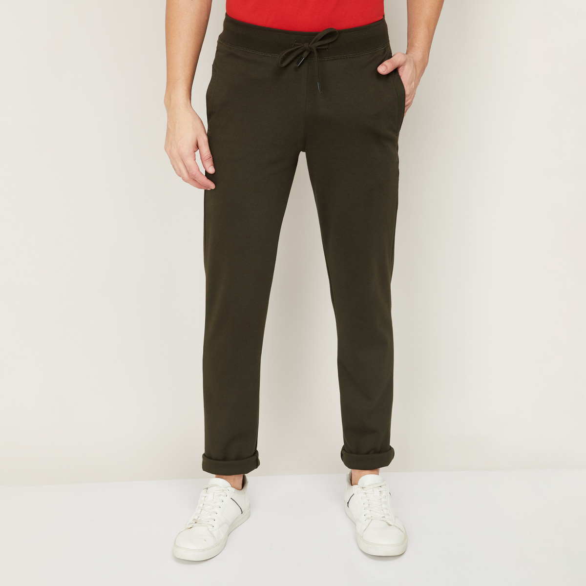 Buy Free Authority Avengers featured Navy Trackpant for Men online