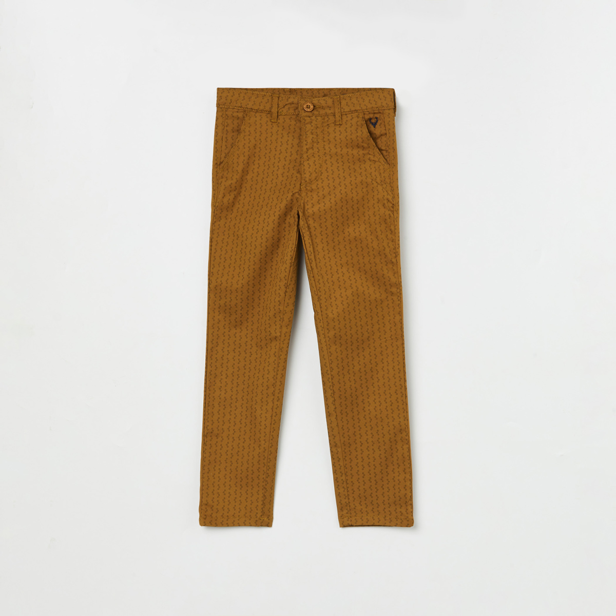 ALLEN SOLLY Boys Printed Casual Trousers