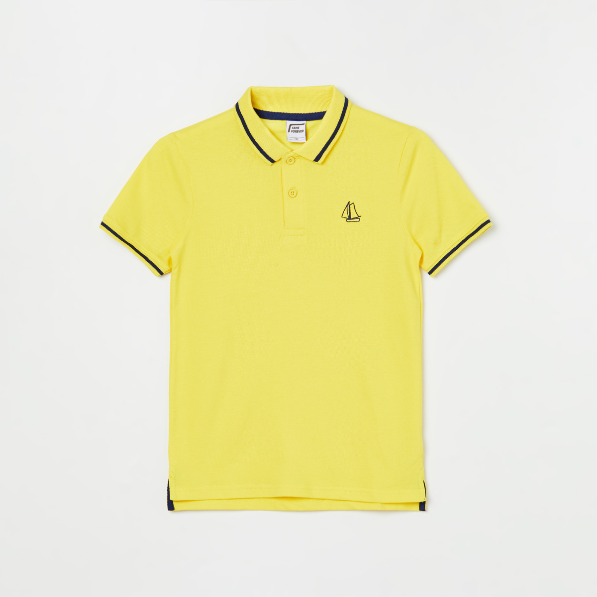FAME FOREVER YOUNG Boys Solid Polo T-shirt
