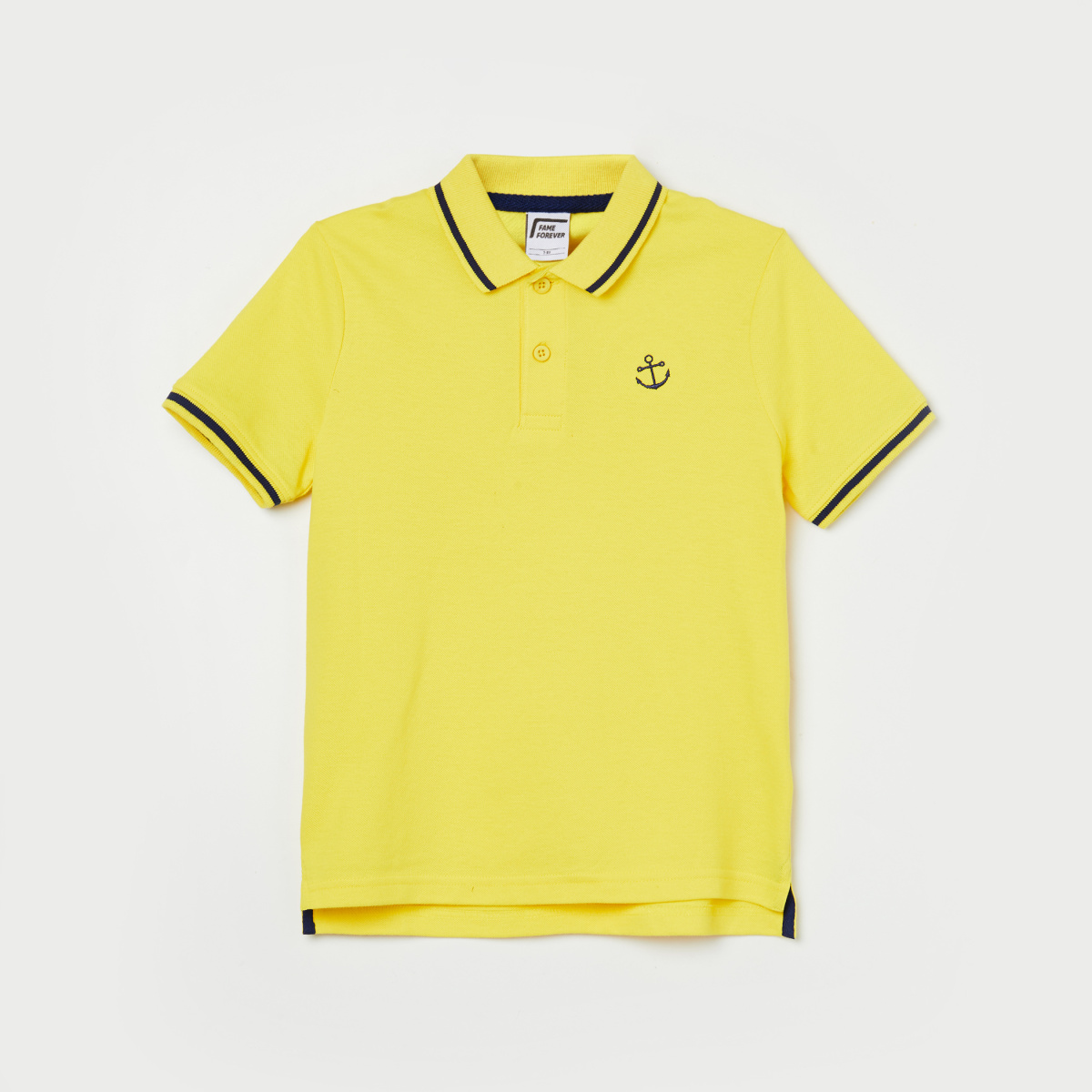 FAME FOREVER KIDS Boys Solid Polo T-shirt