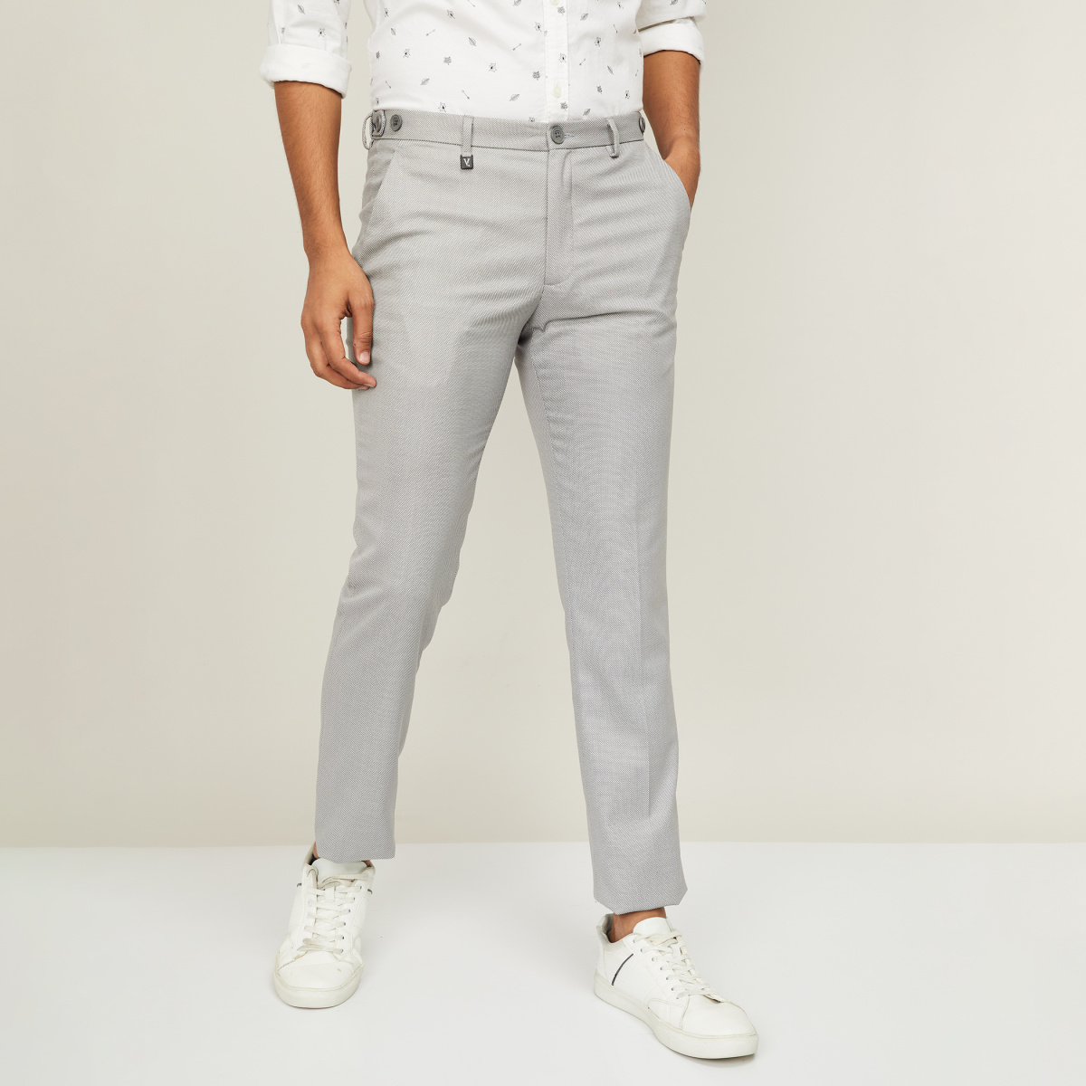 ASHE SUPERSKINNYFIT TROUSERS IN STRETCH VISCOSE BLEND  Antony Morato