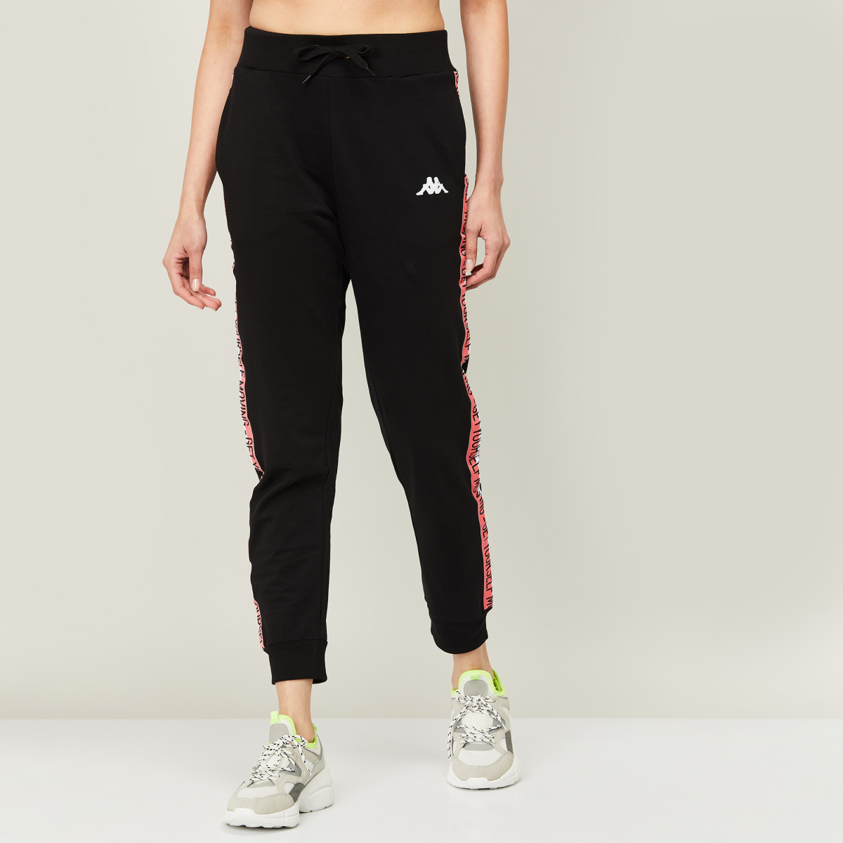 Kappa | Pants & Jumpsuits | Kappa Black Track Pants Joggers Size Xs |  Poshmark