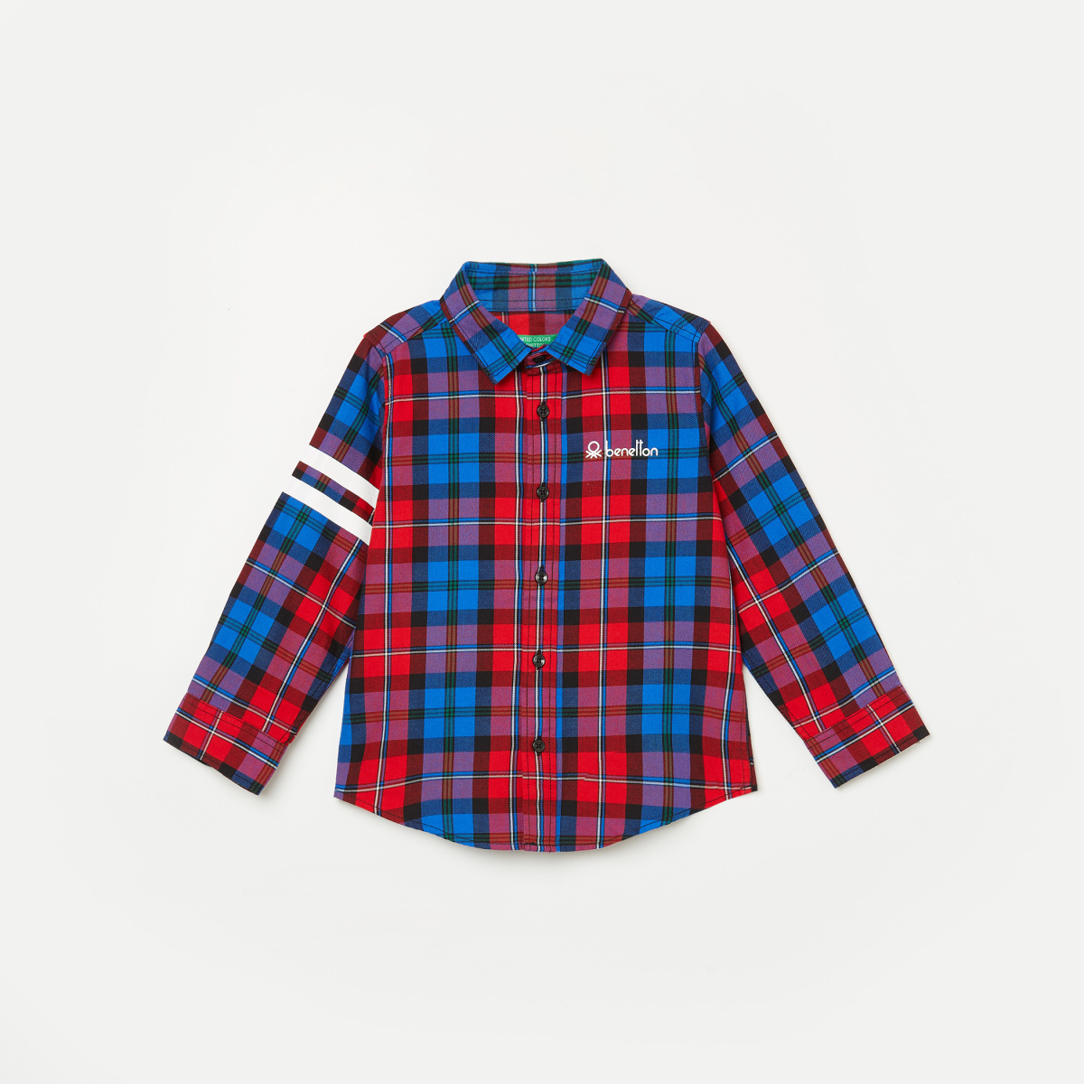 UNITED COLORS OF BENETTON Boys Checked Shirt