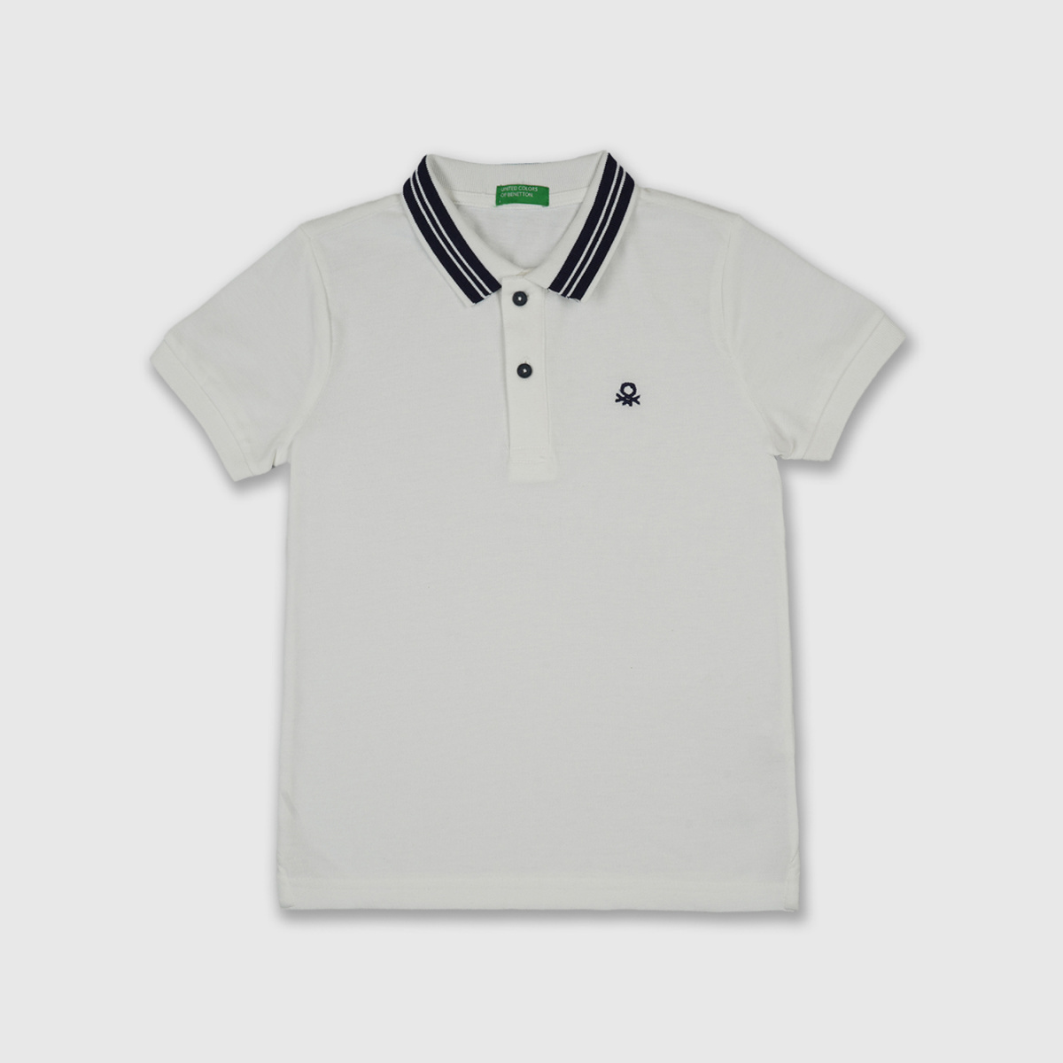 UNITED COLORS OF BENETTON Boys Solid Polo T-shirt
