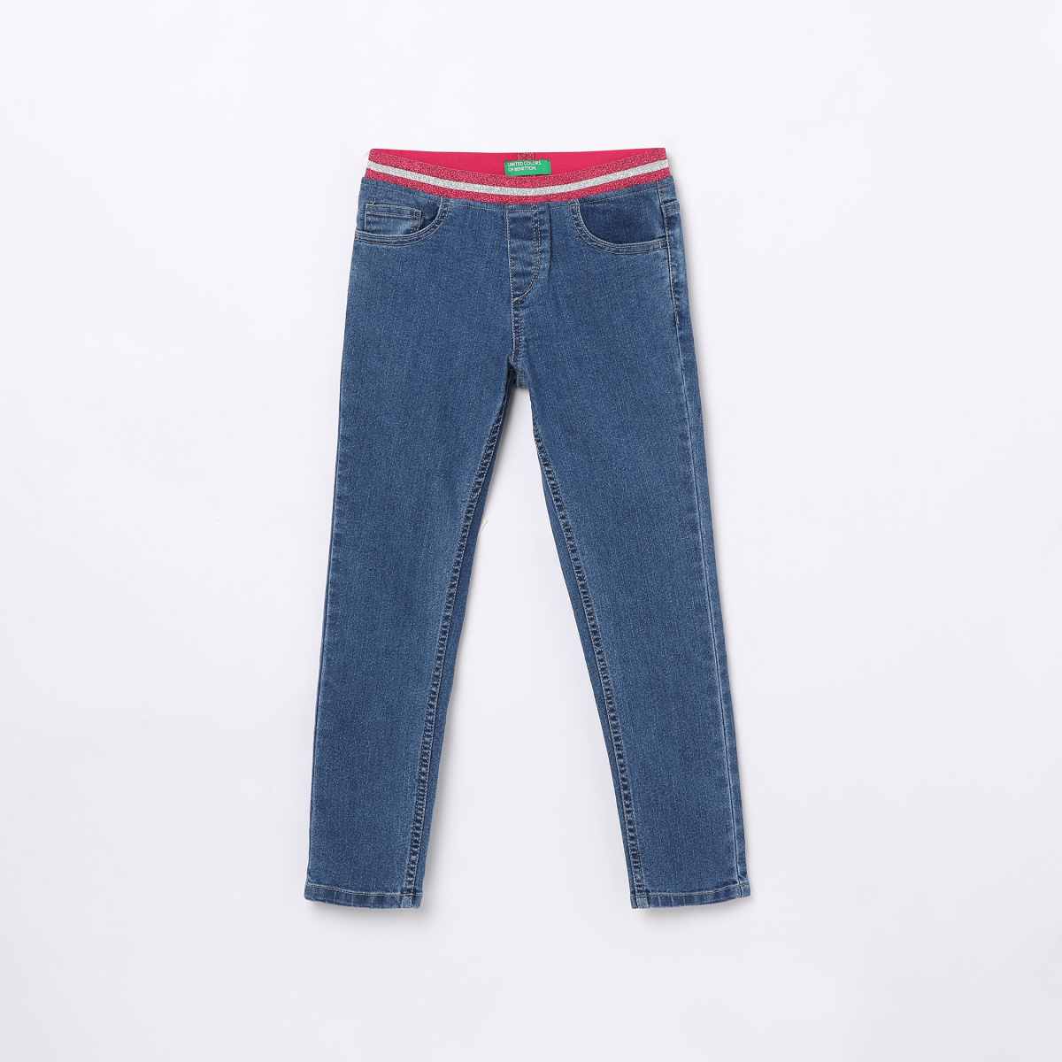 UNITED COLORS OF BENETTON Girls Solid Jeans