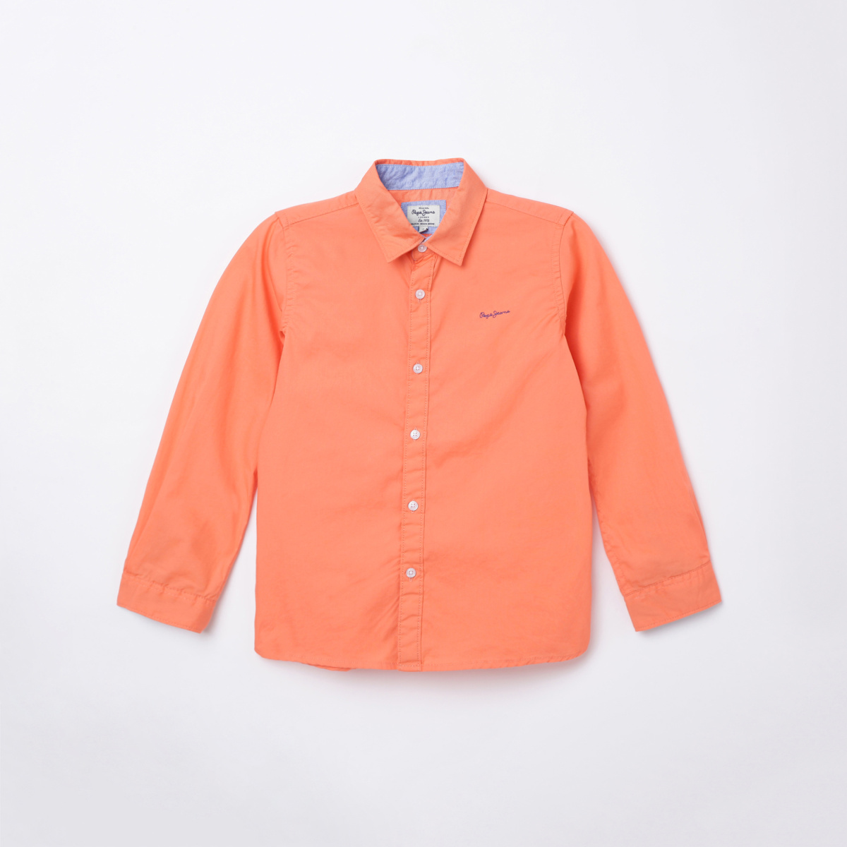 PEPE JEANS Boys Solid Regular Fit Shirt