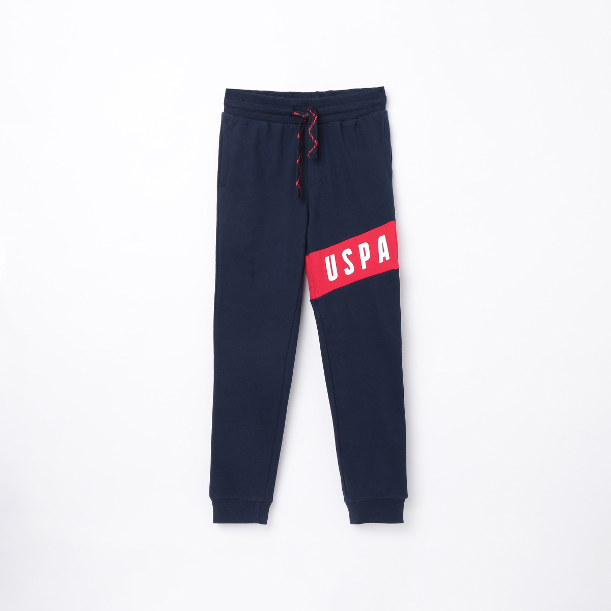 US Polo Men's Comfort Fit Heathered Track Pants
