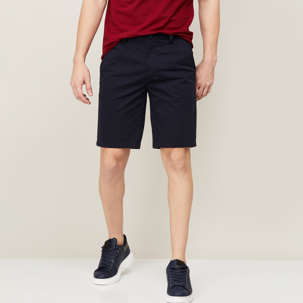 UNITED COLORS OF BENETTON Men Solid Shorts