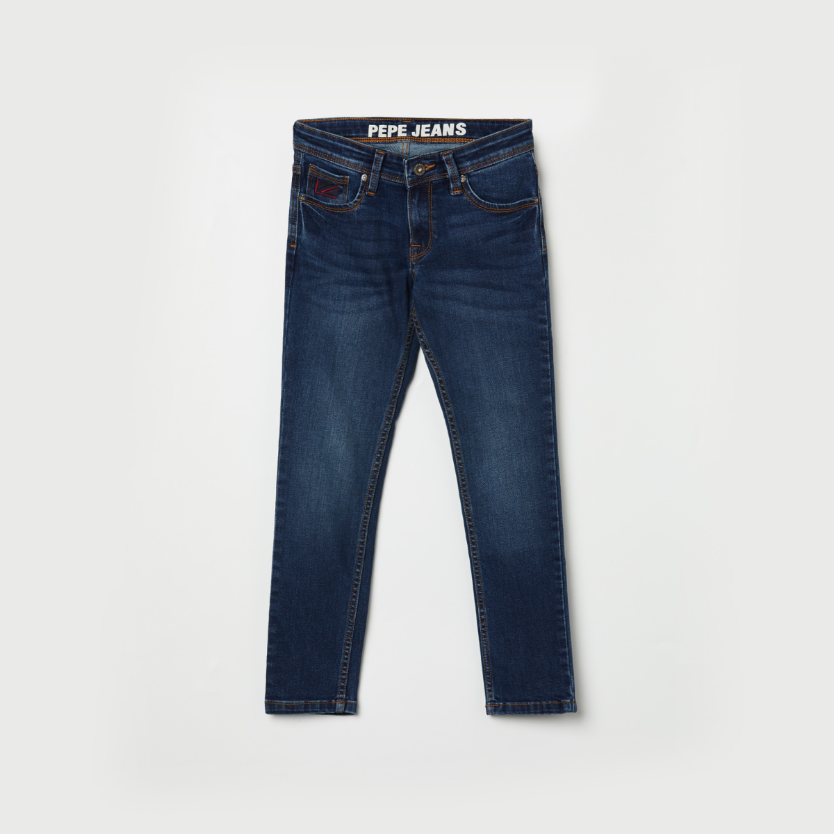 PEPE JEANS Boys Medium Washed Slim Fit Jeans