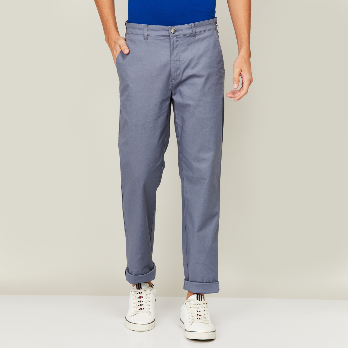 Colorplus Cotton Trousers - Buy Colorplus Cotton Trousers online in India