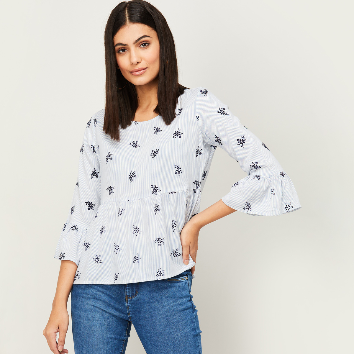 FAME FOREVER Women Printed A-Line Top