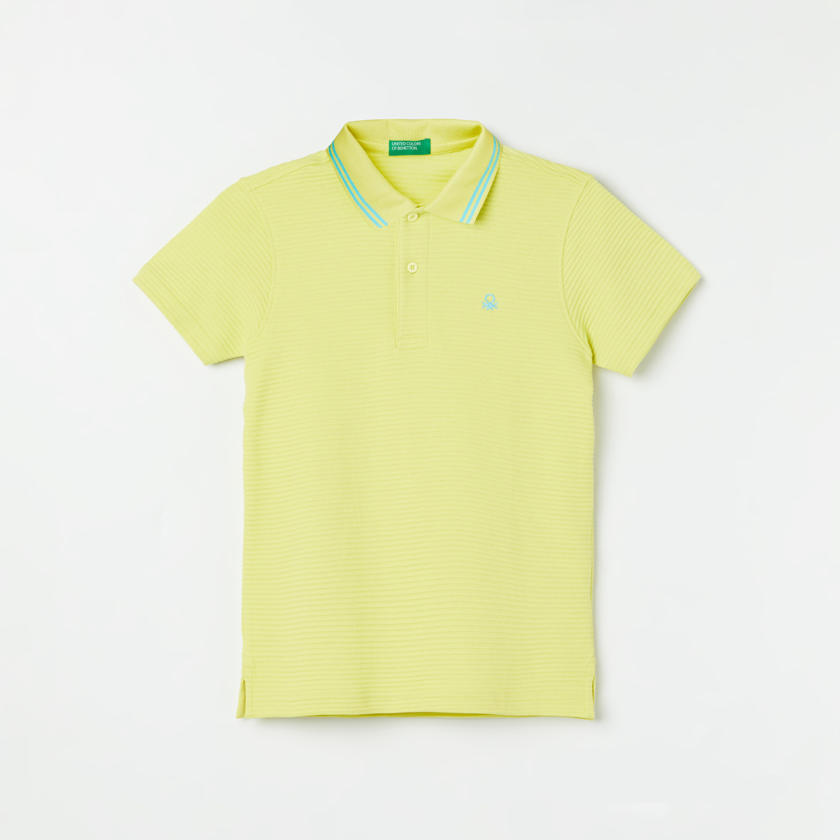 UNITED COLORS OF BENETTON Boys Textured Polo T-shirt
