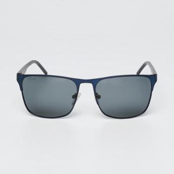 TITAN Men UV-Protected Lens Square Sunglasses- GM328BK2P