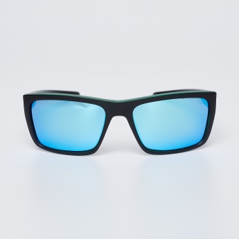 GIO COLLECTION Mirrored Sports Sunglasses