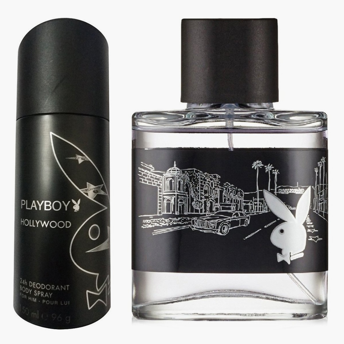PLAYBOY Hollywood Set - EDT 75 ML And Deo 150 ML